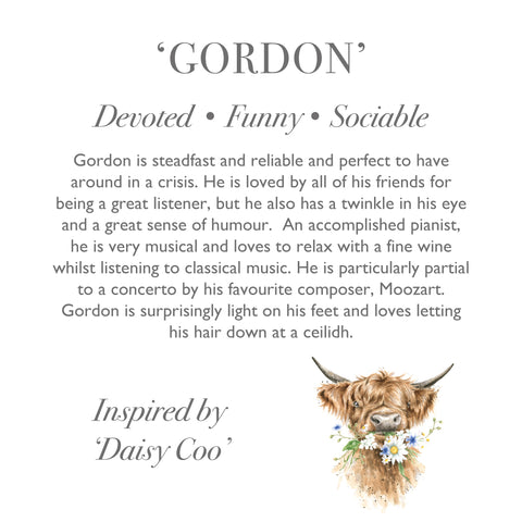 Wrendale - Plush Character Collection  - Gordon Highland Cow