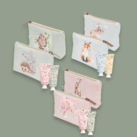 NEW - Wrendale - Mini Hand Cream - Pouch Gift Set