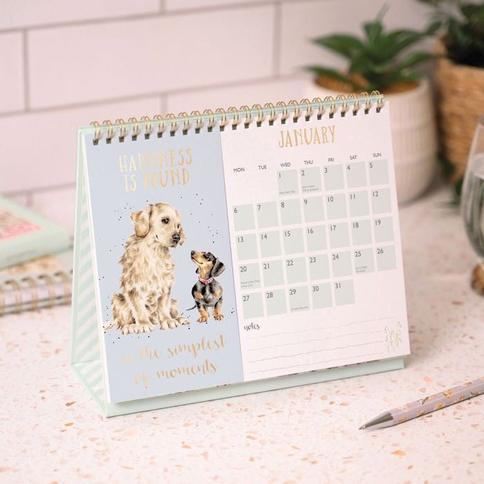 NEW Wrendale Desk Calendar 2025 HOUSE OF PORTMEIRION Wrendale Desk Calendar 2025