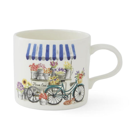 NEW - Portmeirion - Mug Meirion - Short Mug - Flower Cart