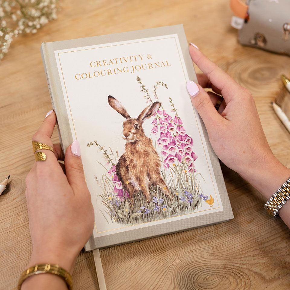 NEW - Wrendale - Creativity & Colouring Journal