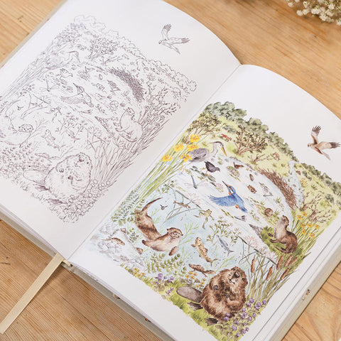 NEW - Wrendale - Creativity & Colouring Journal