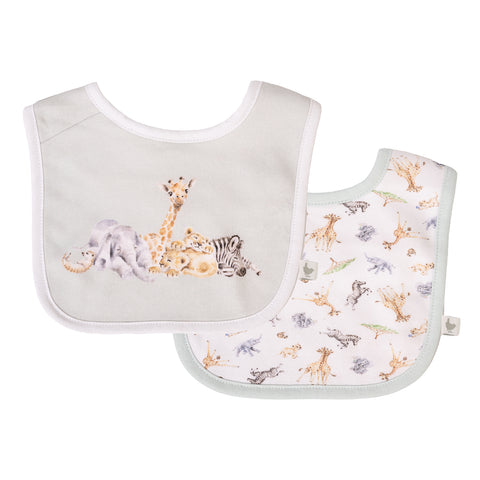 NEW - Wrendale - Little Wren Baby Collection - Bib Gift Set - 3 Designs