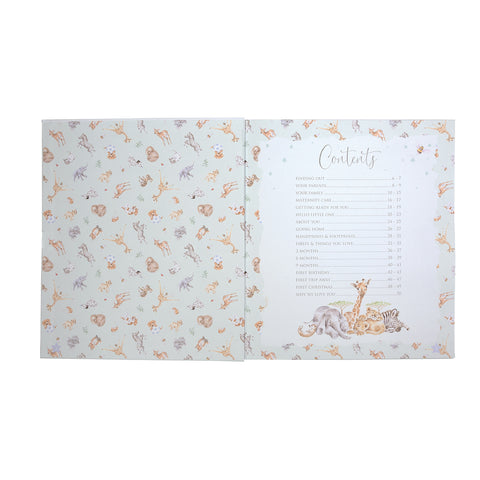 NEW - Wrendale - Little Wren Baby Collection - Baby Record Book