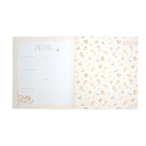 NEW - Wrendale - Little Wren Baby Collection - Baby Record Book  - ORDER NOW FOR MID AUGUST DELIVERY