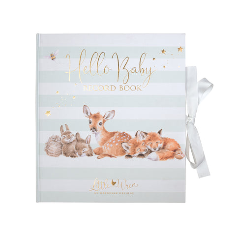 NEW - Wrendale - Little Wren Baby Collection - Baby Record Book