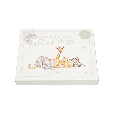 NEW - Wrendale - Little Wren Baby Collection - Hat & Mittens Gift Box