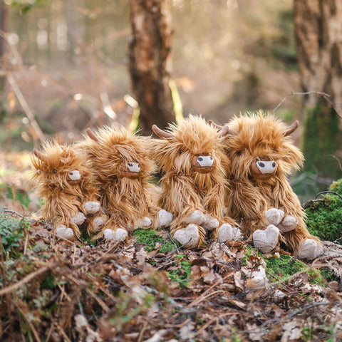 Wrendale - Plush Character Collection  - Gordon Highland Cow