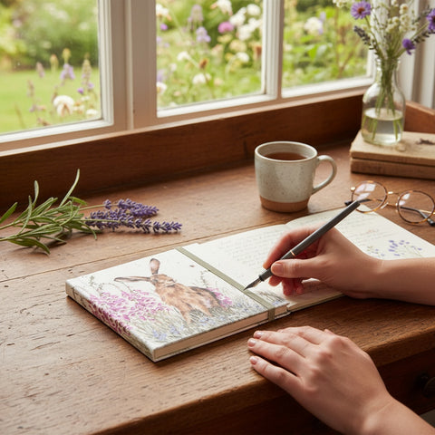 NEW - Wrendale - Wild Garden Collection - Mini Hardback Notebook - The Wild Garden