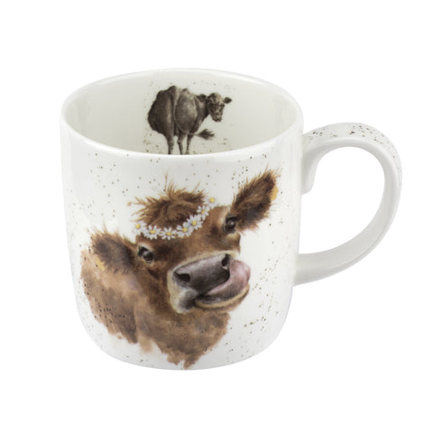 NEW - Wrendale - Large Fine Bone China Mug - Daisy Chain
