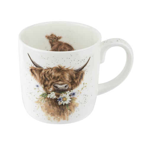 NEW - Wrendale - Large Fine Bone China Mug - Daisy Coo