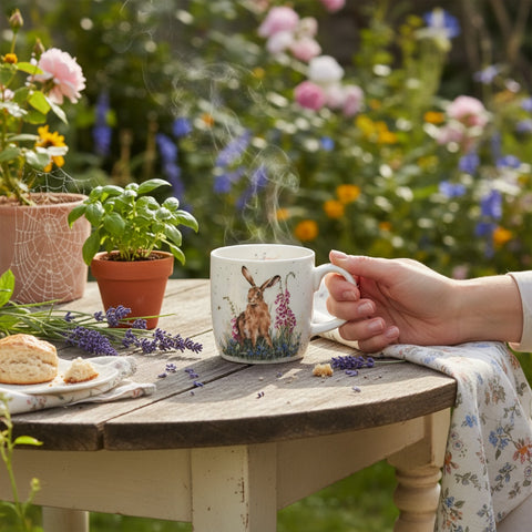 NEW - Wrendale - Bone China Mug - The Wild Garden
