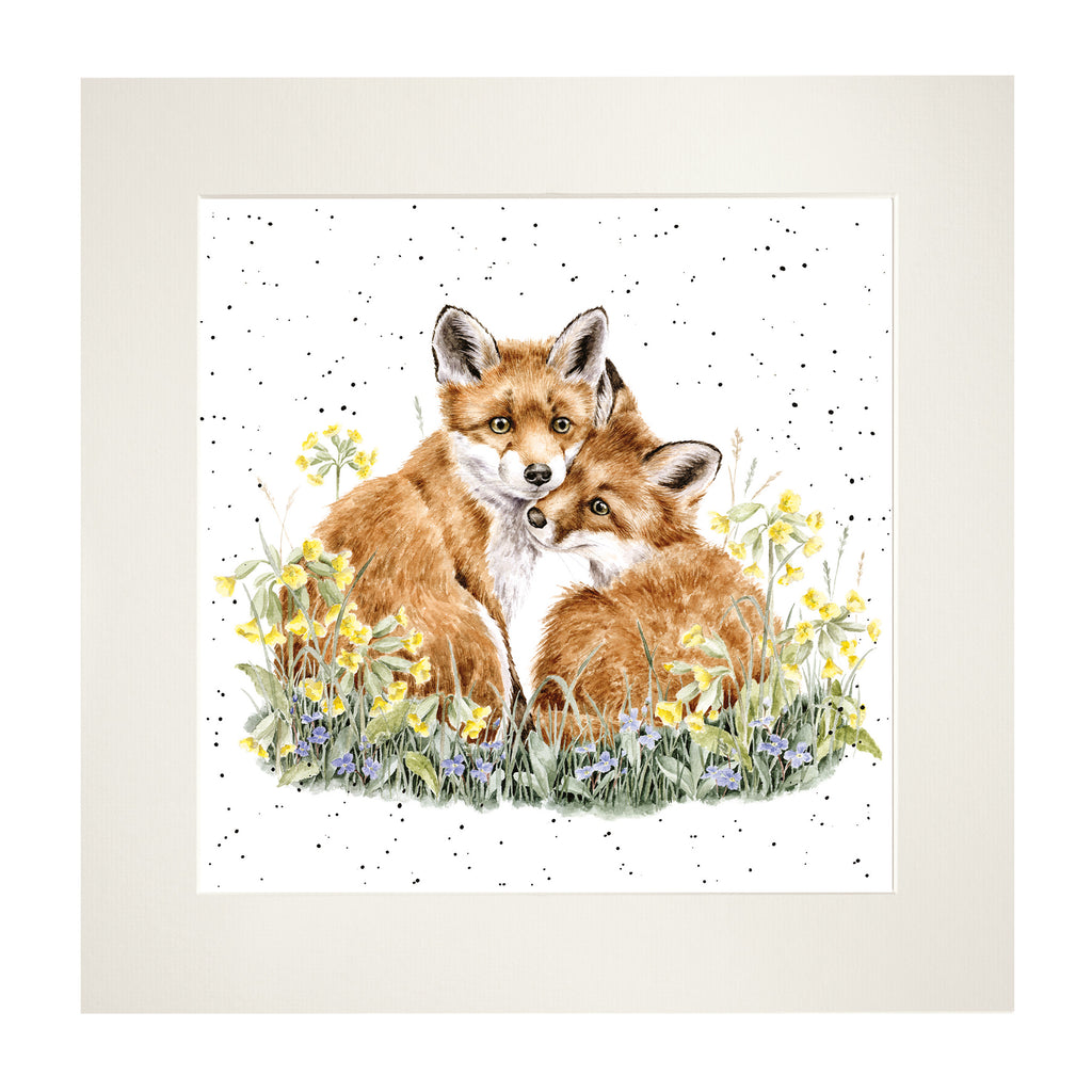 NEW - Wrendale - Wild Garden Collection - Mounted Print - Growing Wild Together