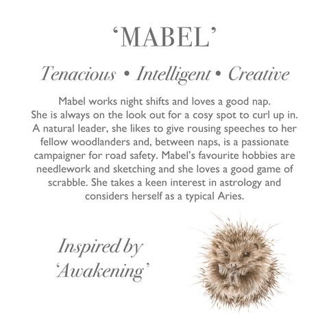 Wrendale - Plush Character Collection - Mabel Hedgehog