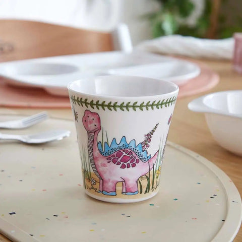 NEW - Portmeirion - Mini Meirion - Melamine Beaker - Dinosaur