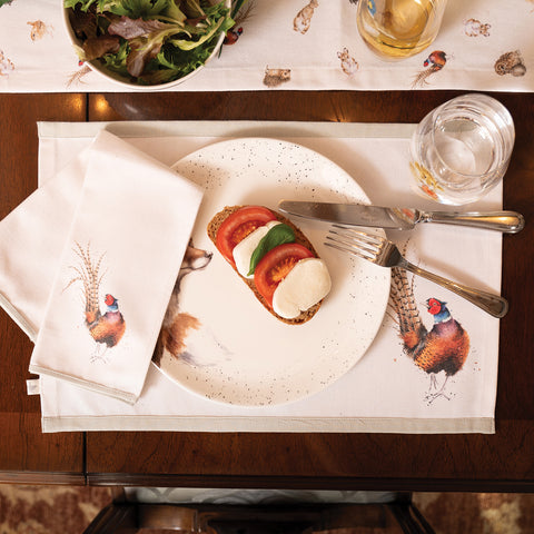 NEW - Wrendale - Fabric Napkins