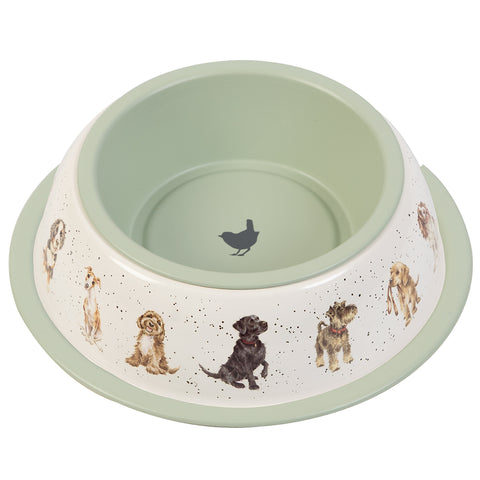 NEW - Wrendale - Metal Dog Bowl