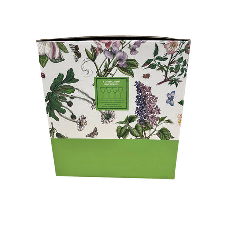 Botanic Garden - Gift Box Set of 4 Wine Glasses