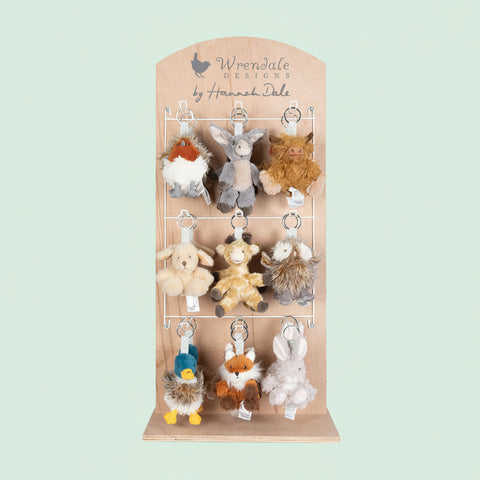 NEW - Wrendale - Plush Keyring Collection
