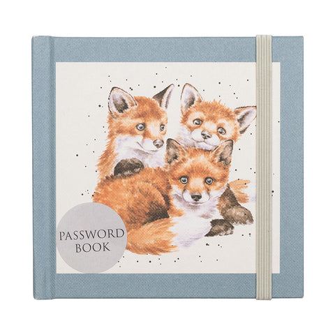 Wrendale - Password Book - Foxes