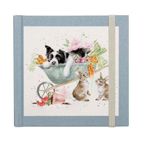 NEW - Wrendale - Password Book - Sleeping On The Job Dog