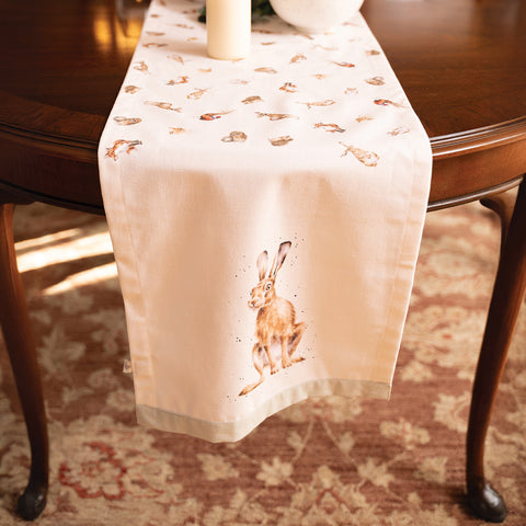 NEW - Wrendale - Fabric Table Runner