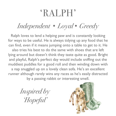 Wrendale - Plush Character Collection  - Ralph Dog