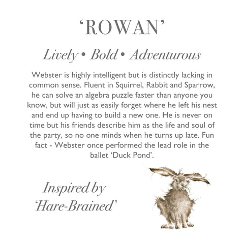Wrendale - Plush Character Collection - Rowan Hare