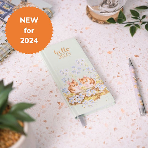 NEW - Wrendale - Slim Diary - 2025