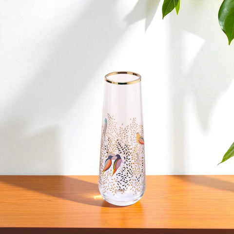 Sara Miller - Chelsea Collection - Small Single Stem Glass Vase