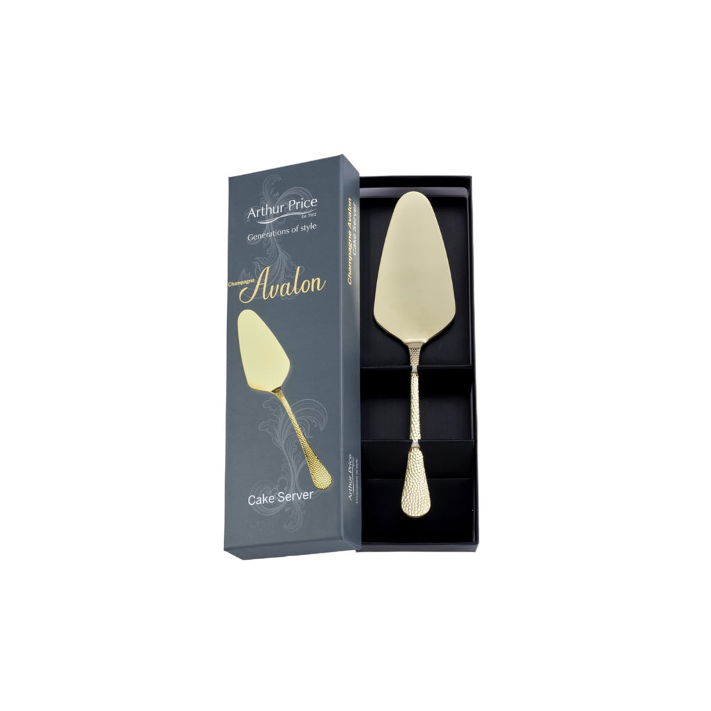 NEW - Arthur Price - Avalon - Champagne Gold - Cake Server