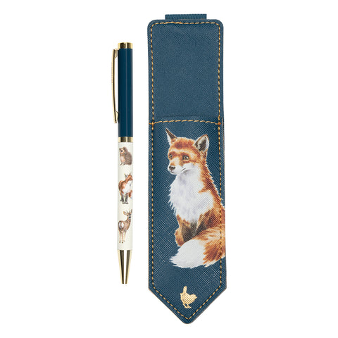 NEW - Wrendale - Luxury Pen & Pouch Set