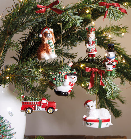 Spode Christmas Tree - Decoration - King Charles Spaniel