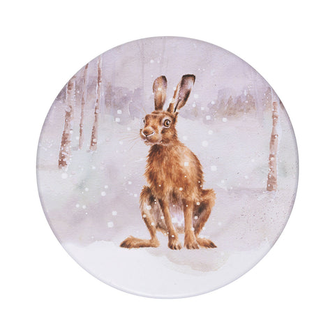 NEW - Wrendale - Christmas - Round Tin - Winter Woodland