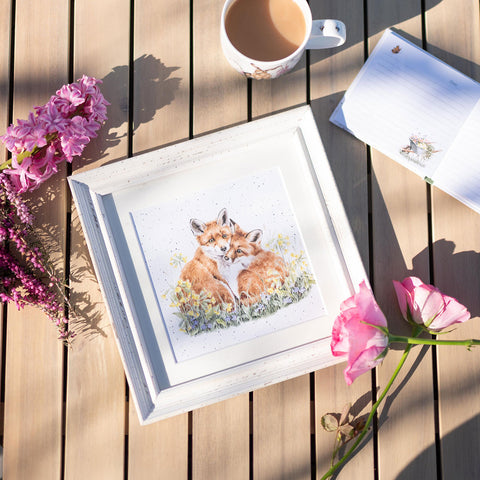 NEW - Wrendale - Wild Garden Collection - Framed Greeting Card - Growing Wild Together