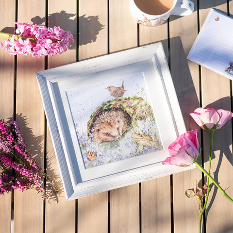 NEW - Wrendale - Wild Garden Collection - Framed Greeting Card - The Wild Patch