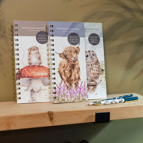 Wrendale - Luxury To-Do Notebooks - 3 Designs