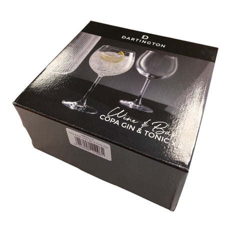 Dartington Crystal - Wine & Bar - Gin & Tonic Glasses - Box set of 2