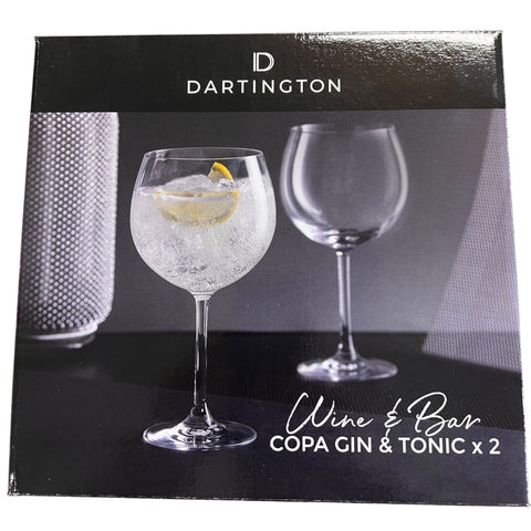 Dartington Crystal - Wine & Bar - Gin & Tonic Glasses - Box set of 2