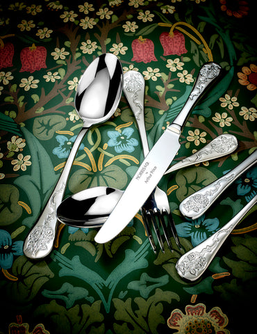 Arthur Price - Morris & Co - Black Thorn - Boxed Set of 6 Teaspoons