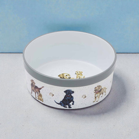 Wrendale - Ceramic Dog Bowl   20cm / 8"