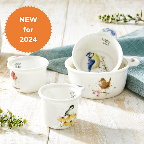 NEW - Wrendale - Measuring Cups - Birds