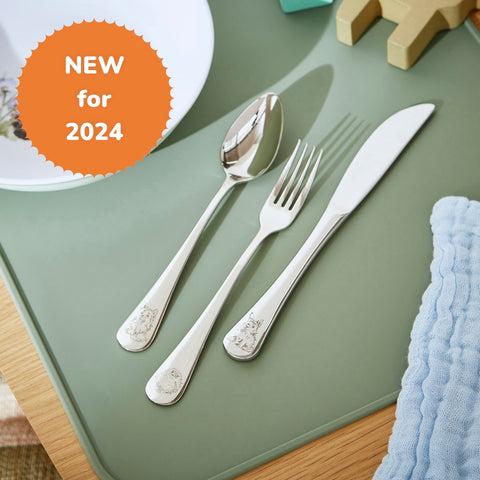 NEW - Wrendale - Little Wren Baby Collection - 3 Piece Cutlery Set