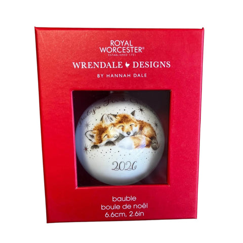 NEW - LIMITED EDITION - Wrendale - Christmas - Little Wren Bauble - Baby's First Christmas 2026