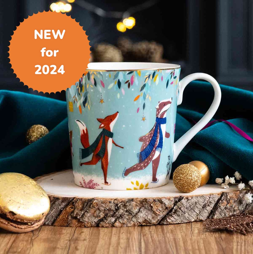 Sara Miller - Woodland Tales - Mug - Skaters