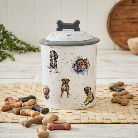 Wrendale - Ceramic Dog Treat Storage Jar