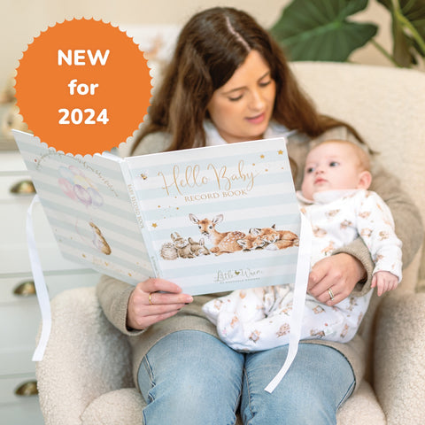 NEW - Wrendale - Little Wren Baby Collection - Baby Record Book  - ORDER NOW FOR MID AUGUST DELIVERY