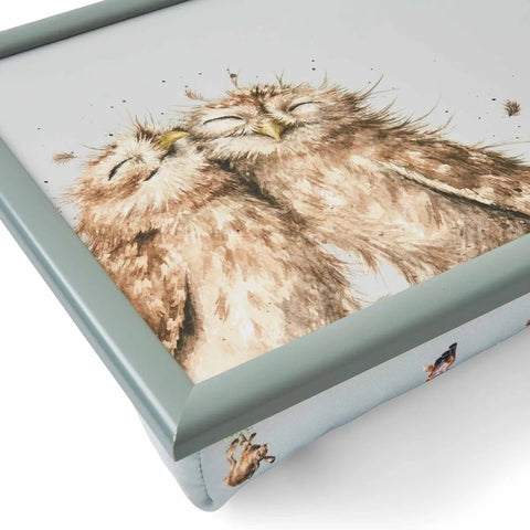 Wrendale Cushioned Lap Tray - Owl