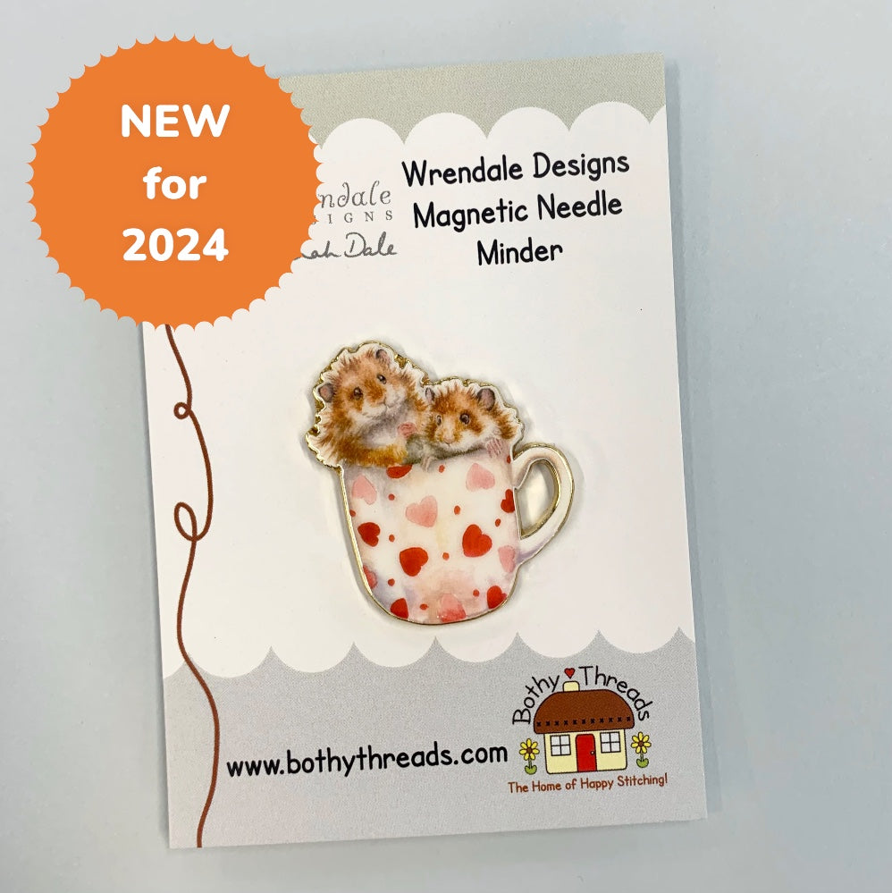 COMING SOON  - NEW - Bothy Threads - Wrendale - Needle Minder - Hammy Anniversary