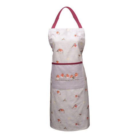Wrendale - Christmas - Apron - Neutral Background Colour